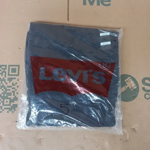 BAGGED LEVIS 501 ORIGINAL JEANS IN DARK BLUE SIZE 36/30