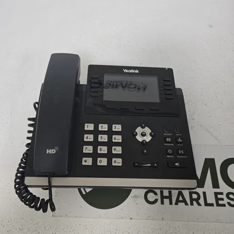 YEALINK IP DESK PHONE – BLACK