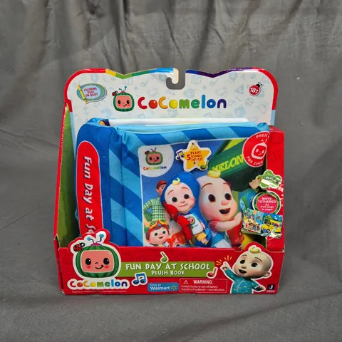 COCOMELON - FUN DAY AT SCHOOL PLUSH BOOK