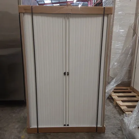 BRAND NEW BISLEY TAMBOUR CUPBOARD STEEL LOCKABLE 