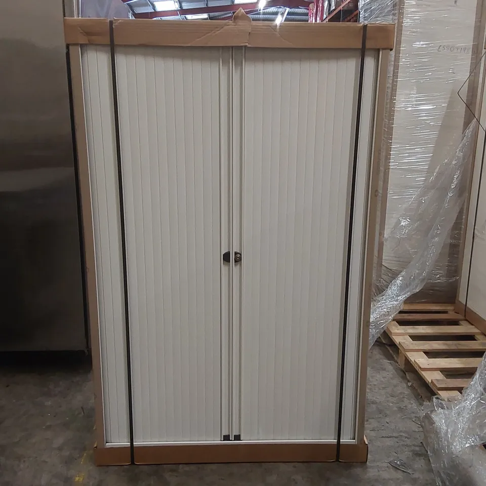BRAND NEW BISLEY TAMBOUR CUPBOARD STEEL LOCKABLE 