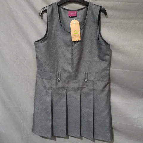 WINTERBOTTOM'S GREY PINAFORE DRESS – AGE 11/12 PIN102