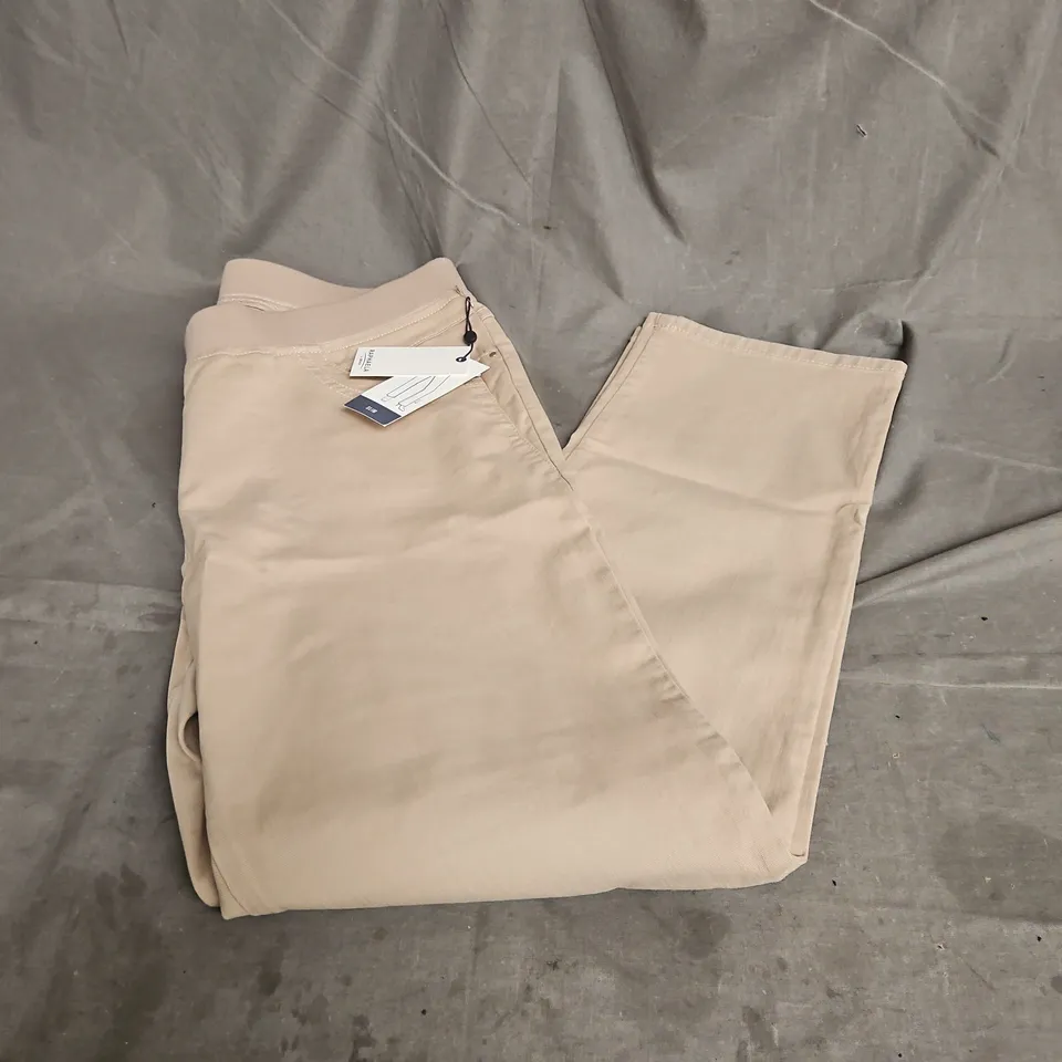 RAPHAELA PAMINA FUN SLIM TROUSERS IN WARM ALMOND SIZE 18S