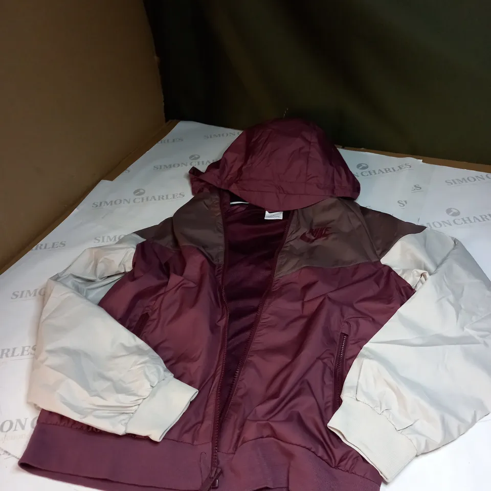 KIDS NIKE HOODED JACKET SIZE L 