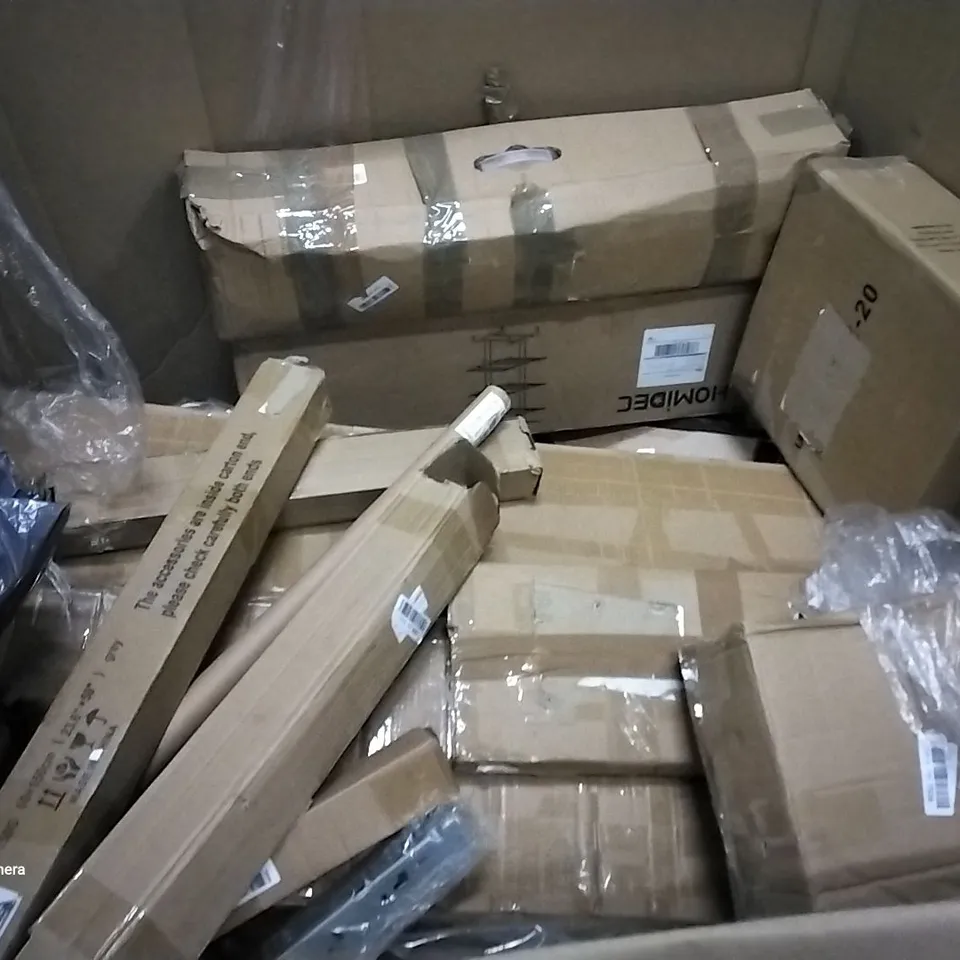 PALLET OF ASSORTED ITEMS INCLUDING AIFEEL STAND MIXER, RAPID A3 DRAWING BOARD, YUDA, HOMIDDC DRYING RACK, QUALE PREMIUM WINDOW FILM
