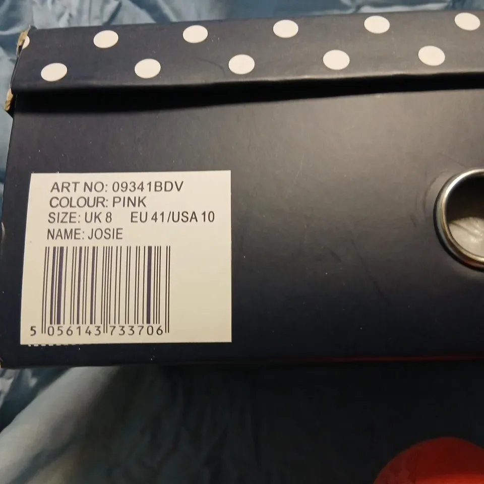 RUBY SHOO JOSIE PINK LACE HIGH HEEL SHOES – UK 8 (EU 41 / USA 10)