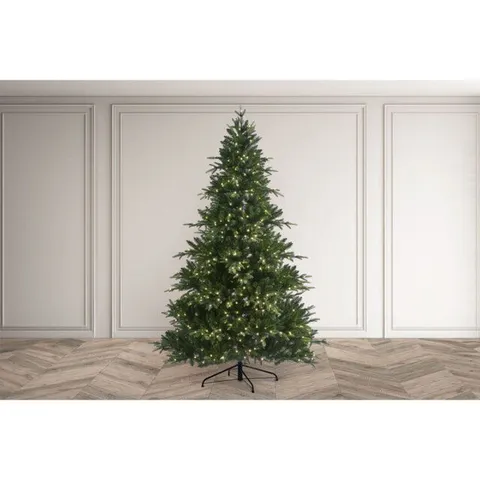 BOXED ROYAL FIR - ARTIFICIAL CHRISTMAS TREE WITH 8 FUNCTION LIGHTS, 6.5FT (1 BOX)