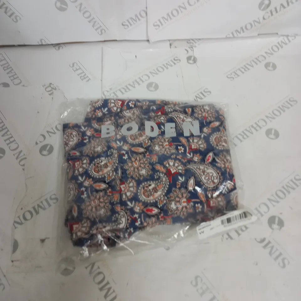 BAGGED BODEN V NECK JERSEY MINI DRESS SIZE 14