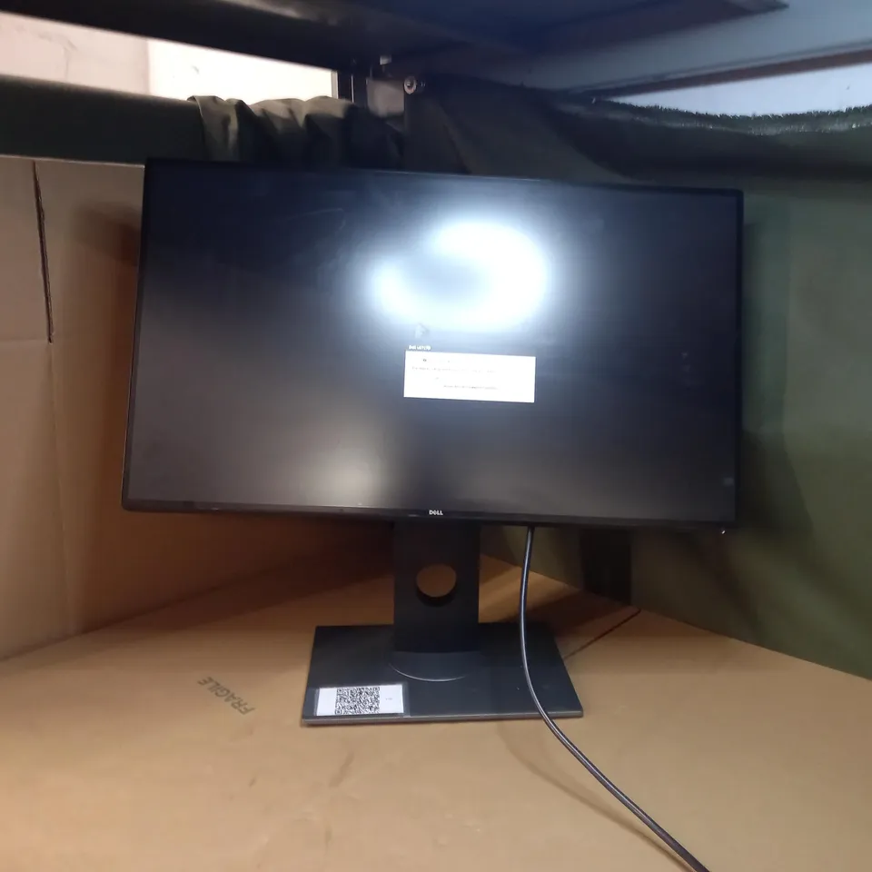 DELL 27" U2717D FLAT PANEL MONITOR WITH ADJUSTABLE STAND - COLLECTION ONLY