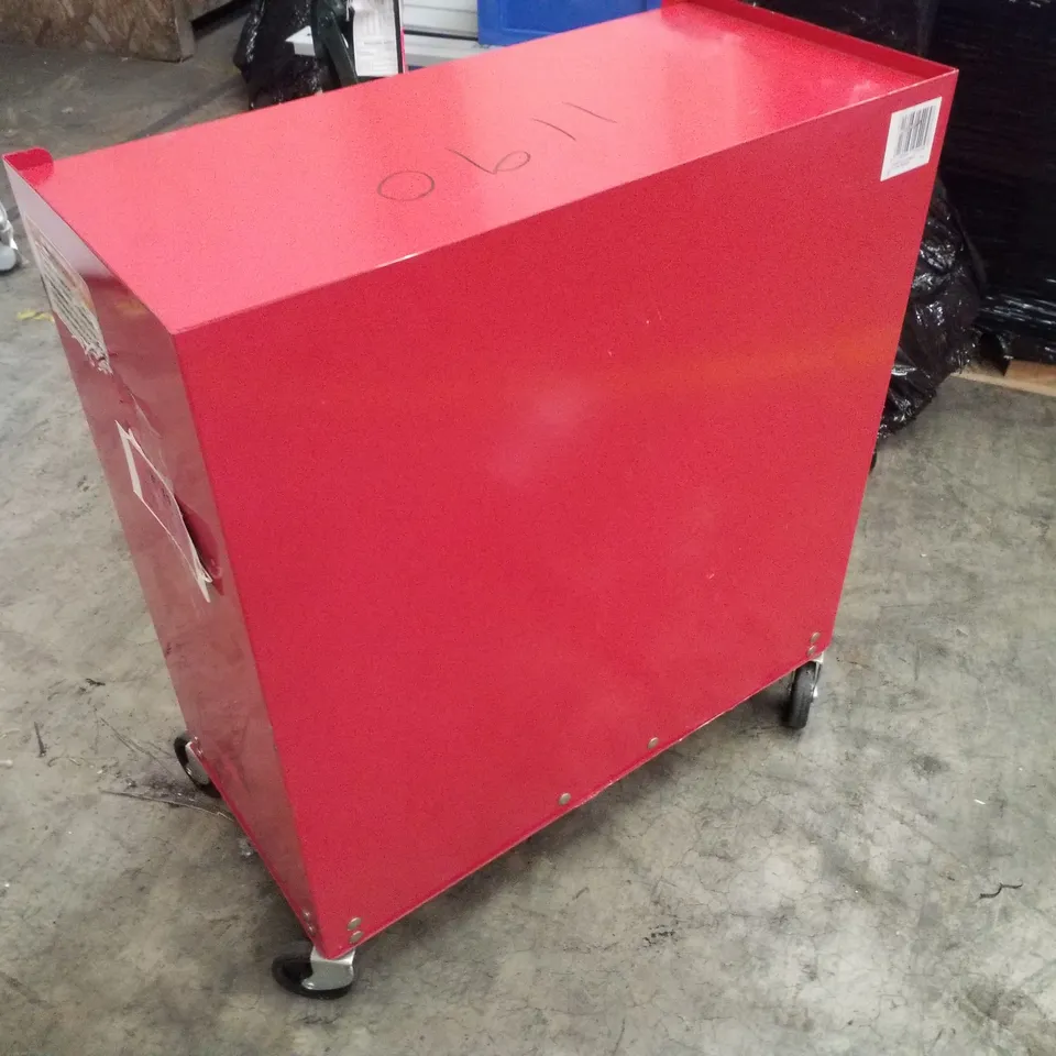 CLARKE CTC800C MECHANICS' 8 DRAWER STEEL COMBINATION TOOL CHEST & CABINET
