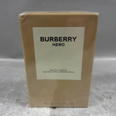 BOXED SEALED BURBERRY HERO EAU DE TOILETTE 100ML