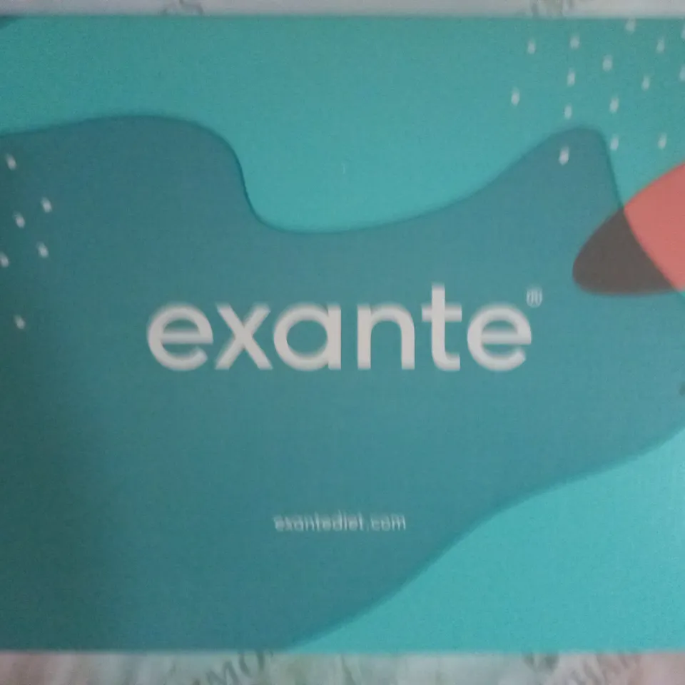BOX OF EXANTE 4 WEEK PACK OF ASSORTED FOOD MEAL REPLACEMENTS
