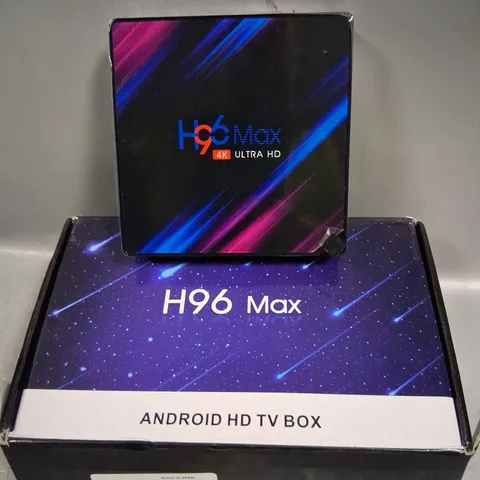 BOXED H96 MAX ANDROID HD TV BOX