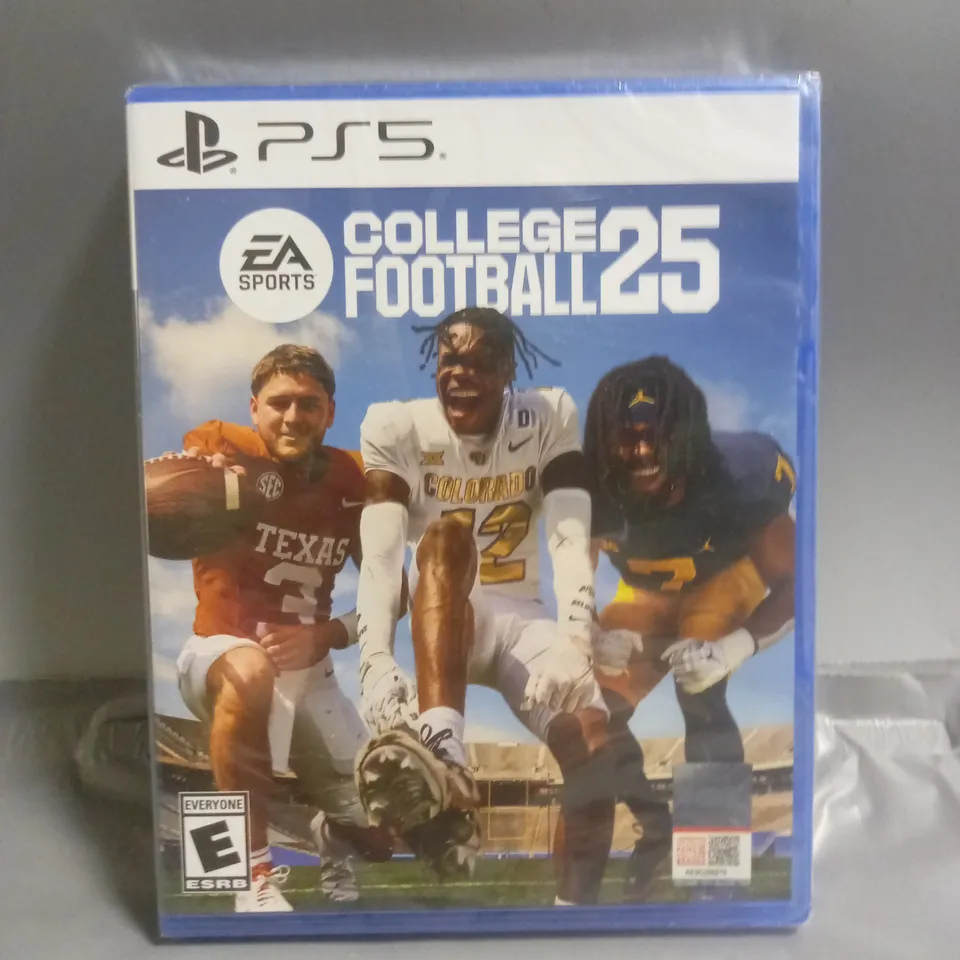 SEALED EA SPORTS COLLEGE FOOTBALL 25 FOR PS5