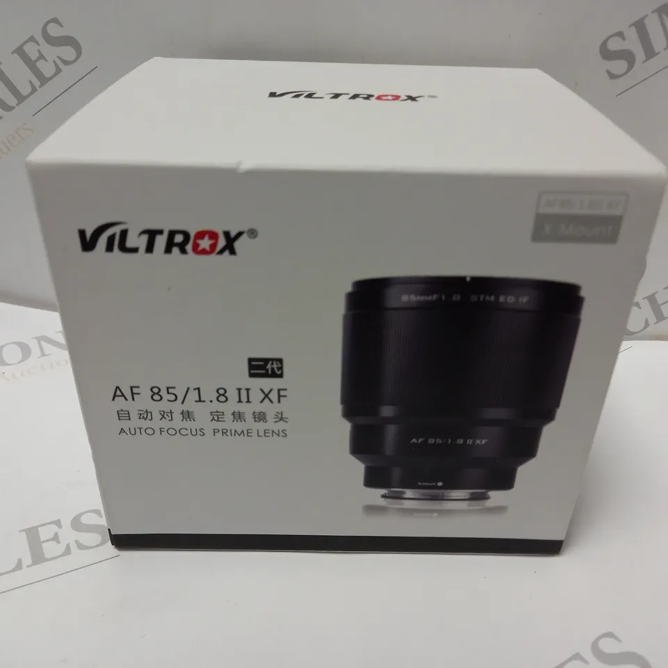 BOXED VILTROX AF 85/1.8 II XFAUTO FOCUS PRIME LENS