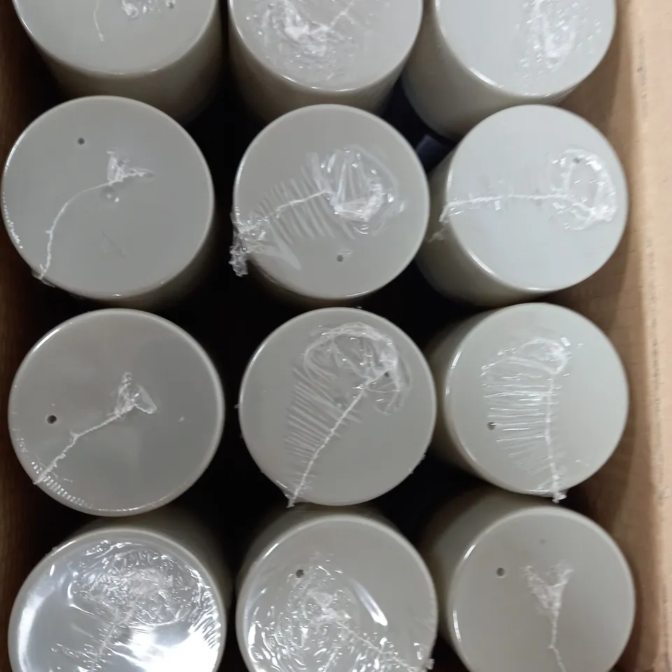 BOX OF 12 PAINT FACTORY COLOUR IT LIGHT GREY SPRAY PAINT 