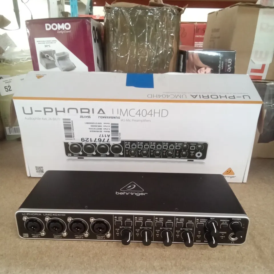 U-PHORIA UMC404HD AUDIO PHILE