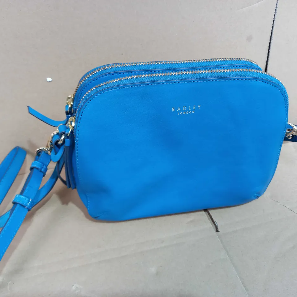 RADLEY CROSSBODY ZIP HANDBAG - BLUE