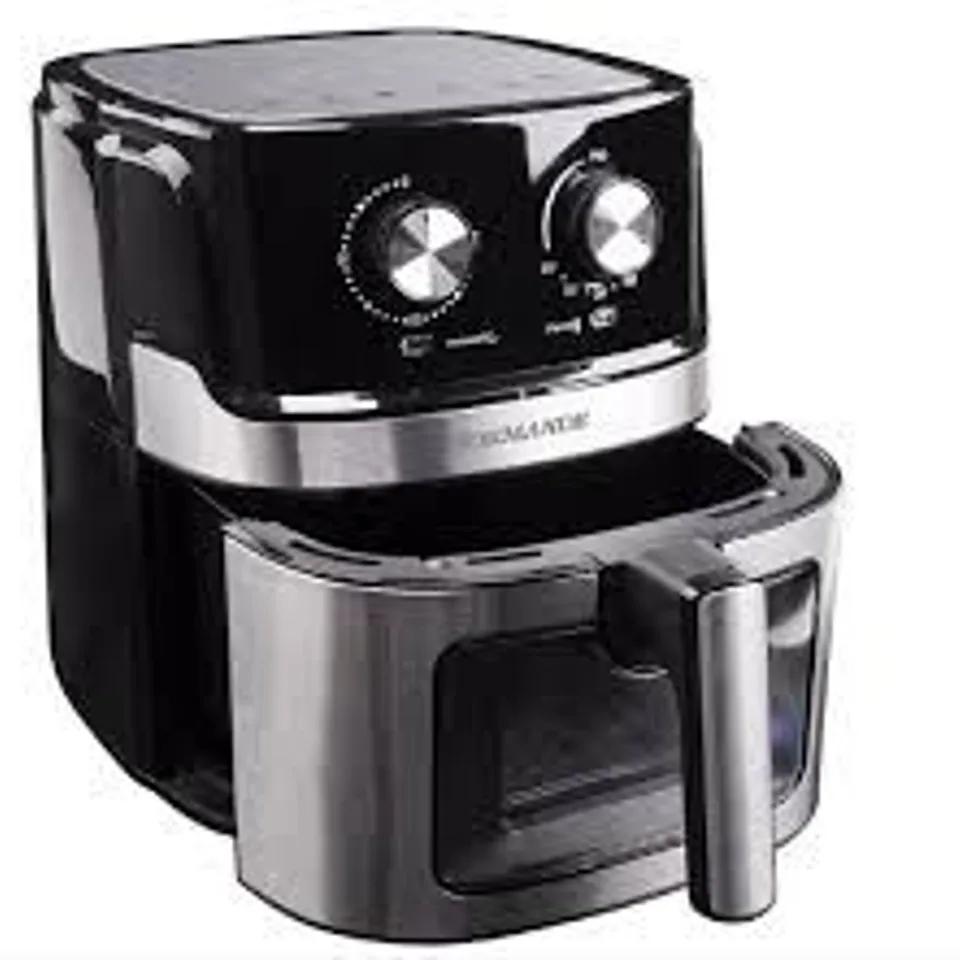 A BOXED TTAF-501MST AIR FRYER IN BLACK 