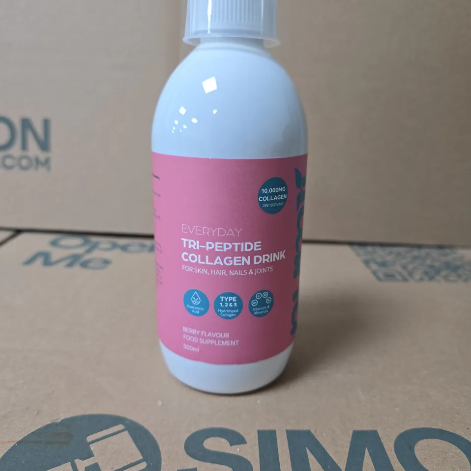 NUMII EVERYDAY TRI-PEPTIDE COLLAGEN DRINK – BERRY FLAVOUR, 500ML