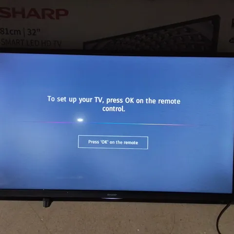  BOXED SHARP SMART TV HD/FULL HD 32" HD READY 32BC3K