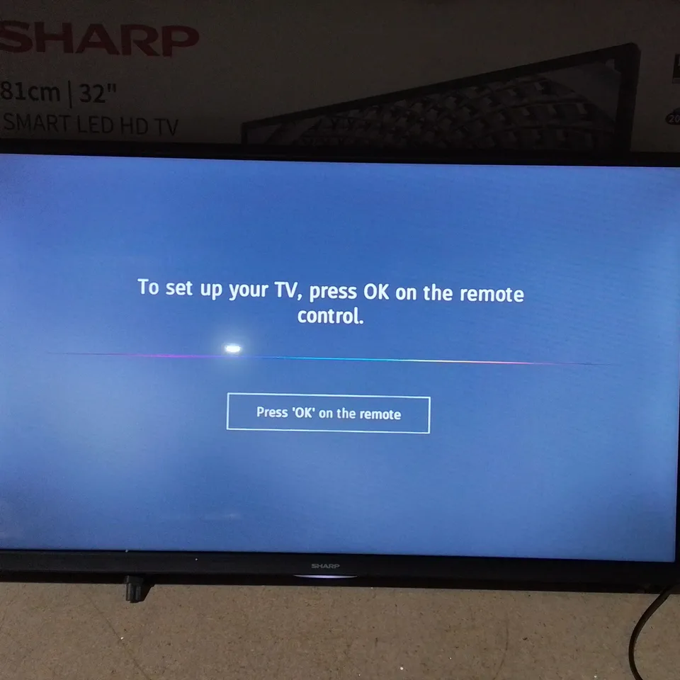  BOXED SHARP SMART TV HD/FULL HD 32" HD READY 32BC3K