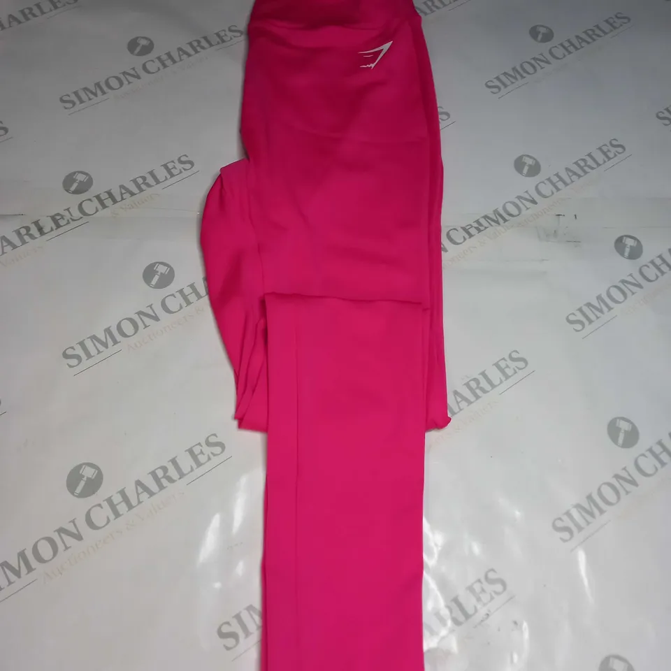 GYMSHARK PINK LEGGINGS SIZE M 