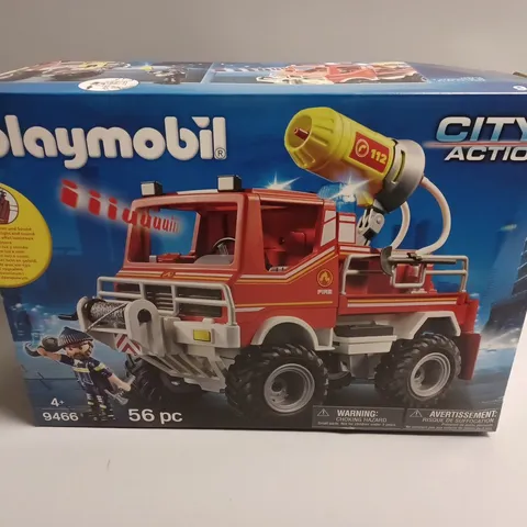 BOXED PLAYMOBIL CITY ACTION FIRETRUCK - 9466