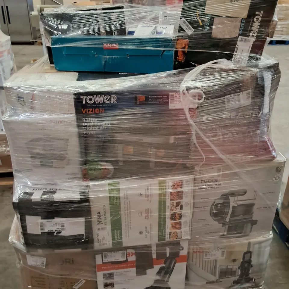 PALLET OF APPROXIMATELY 33 UNPROCESSED RAW RETURN HOUSEHOLD AND ELECTRICAL GOODS TO INCLUDE;