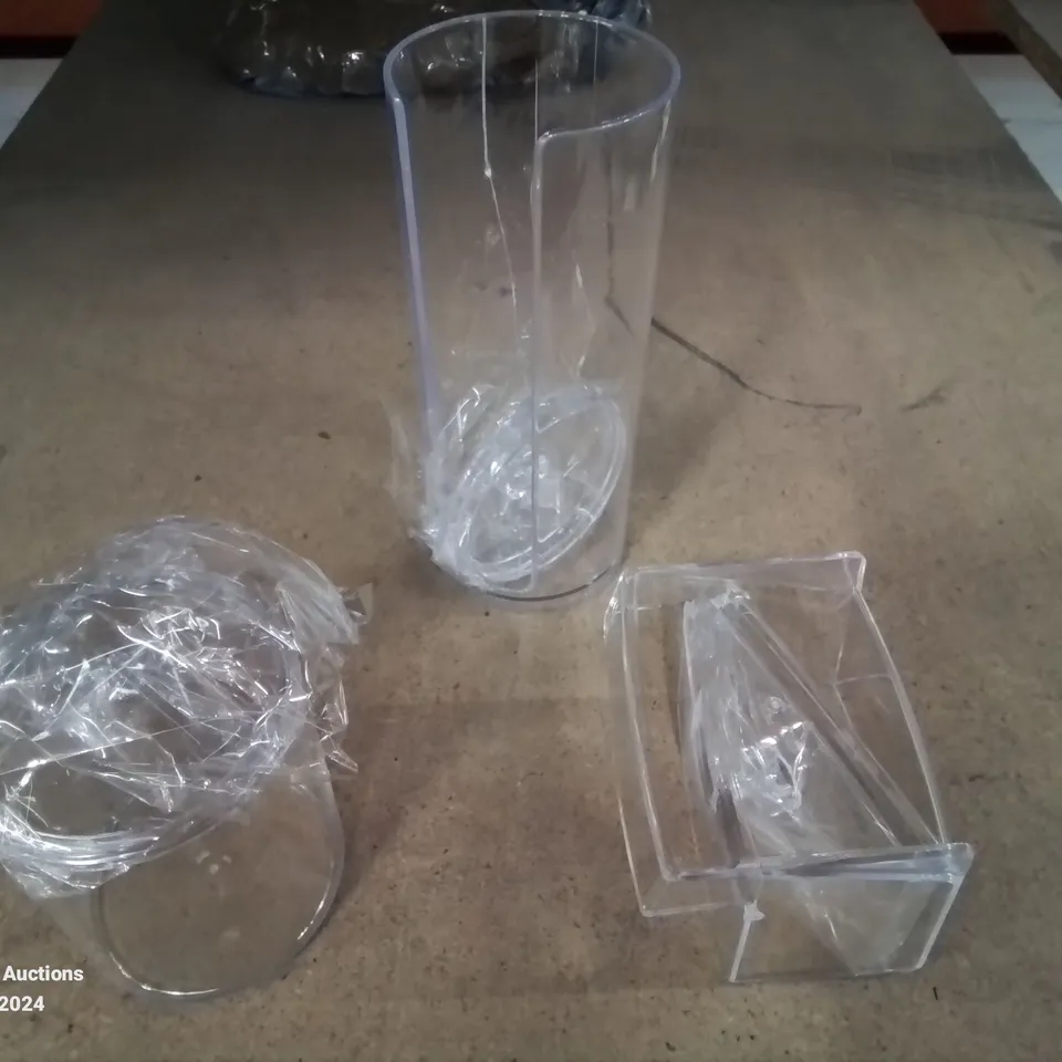 BOXED ALFREDDIE 3 PIECE BATHROOM ACCESSORY SET