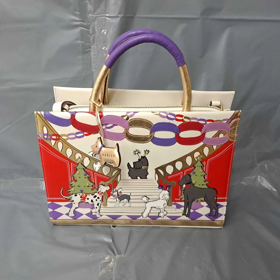 RADLEY LONDON PARTY PAL MEDIUM ZIP TOP MULTIWAY