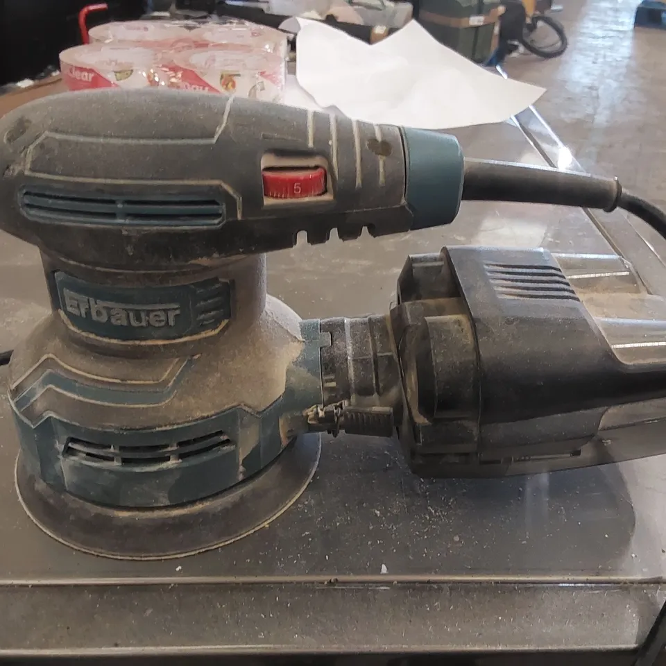 ERBAUER CORDED RANDOM ORBIT SANDER, ERO400