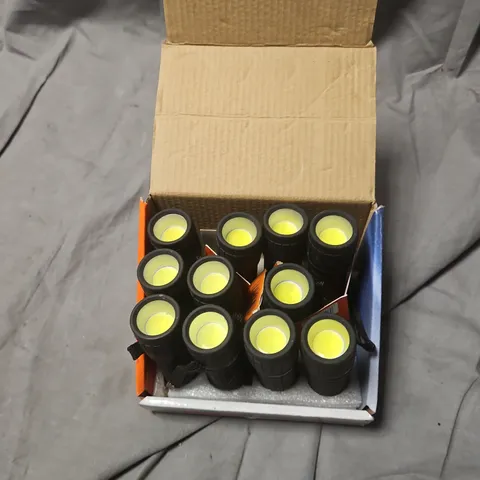 APPROXIMATELY 11 X  SUPER-BRIGHT COB TORCHES