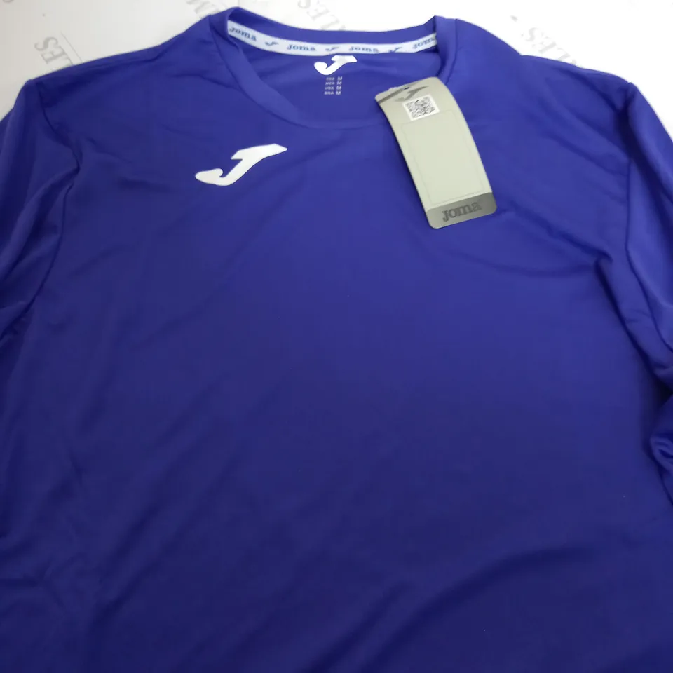 JOMA SHORTS SLEEVE T-SHIRT IN NAVY - UK MEDIUM