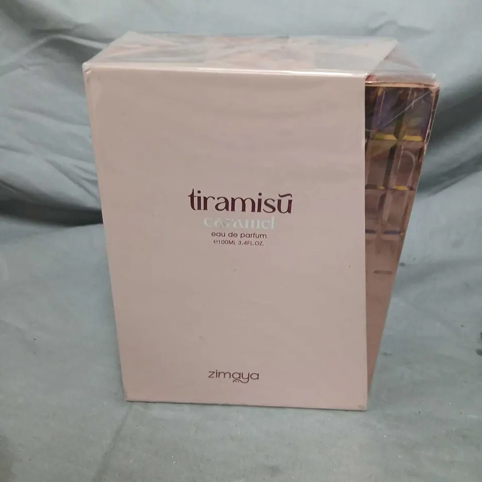 BOXED AND SEALED TIRAMISU CARAMEL EAU DE PARFUM 100ML