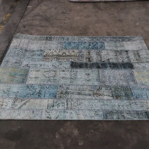 SIESTA EKOHALI RUG - AQUA // APPROX SIZE: 120 X 180cm