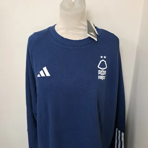 ADIDAS NOTTINGHAM FOREST SWEATSHIRT SIZE L
