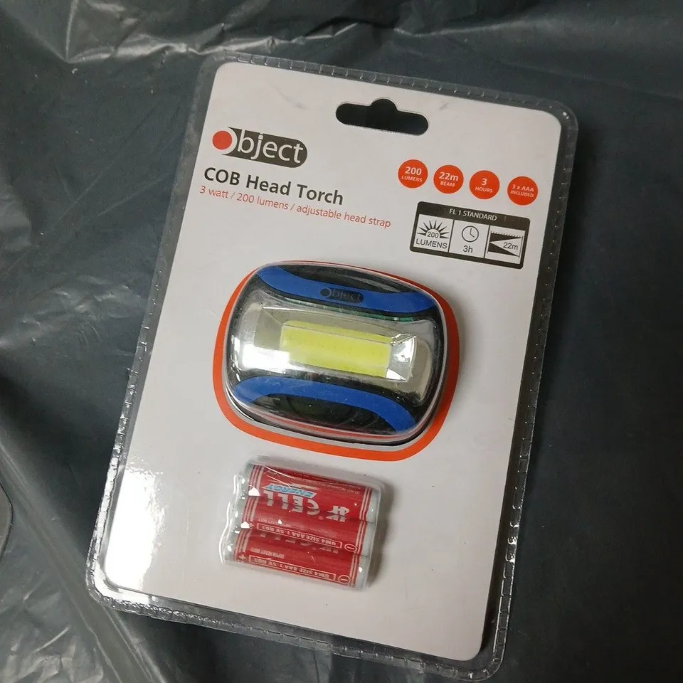 BOX OF APPROXIMATELY 50 ASSORTED ITEMS INCLUDING KIDDIES HEADPHONES , 5 IN 1 CAR CHARGER  AND COB HEAD TORCH 