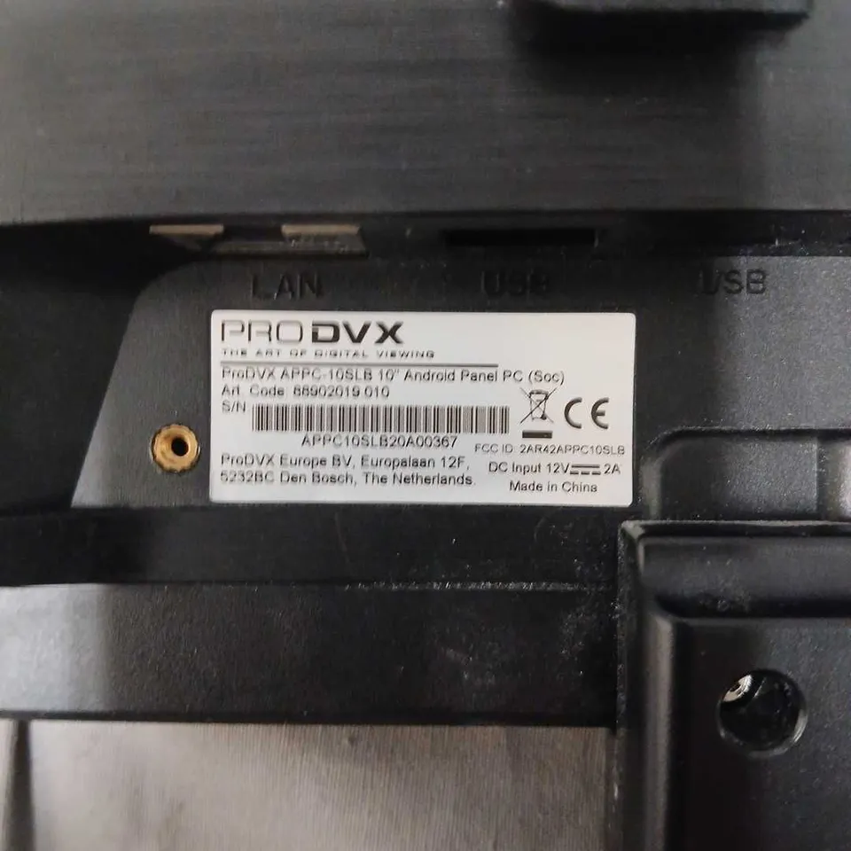 PRODVX APPC-10SL 10-INCH ANDROID PANEL PC