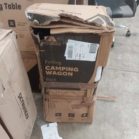 BOXED VOYAGER FOLDING CAMPING WAGON