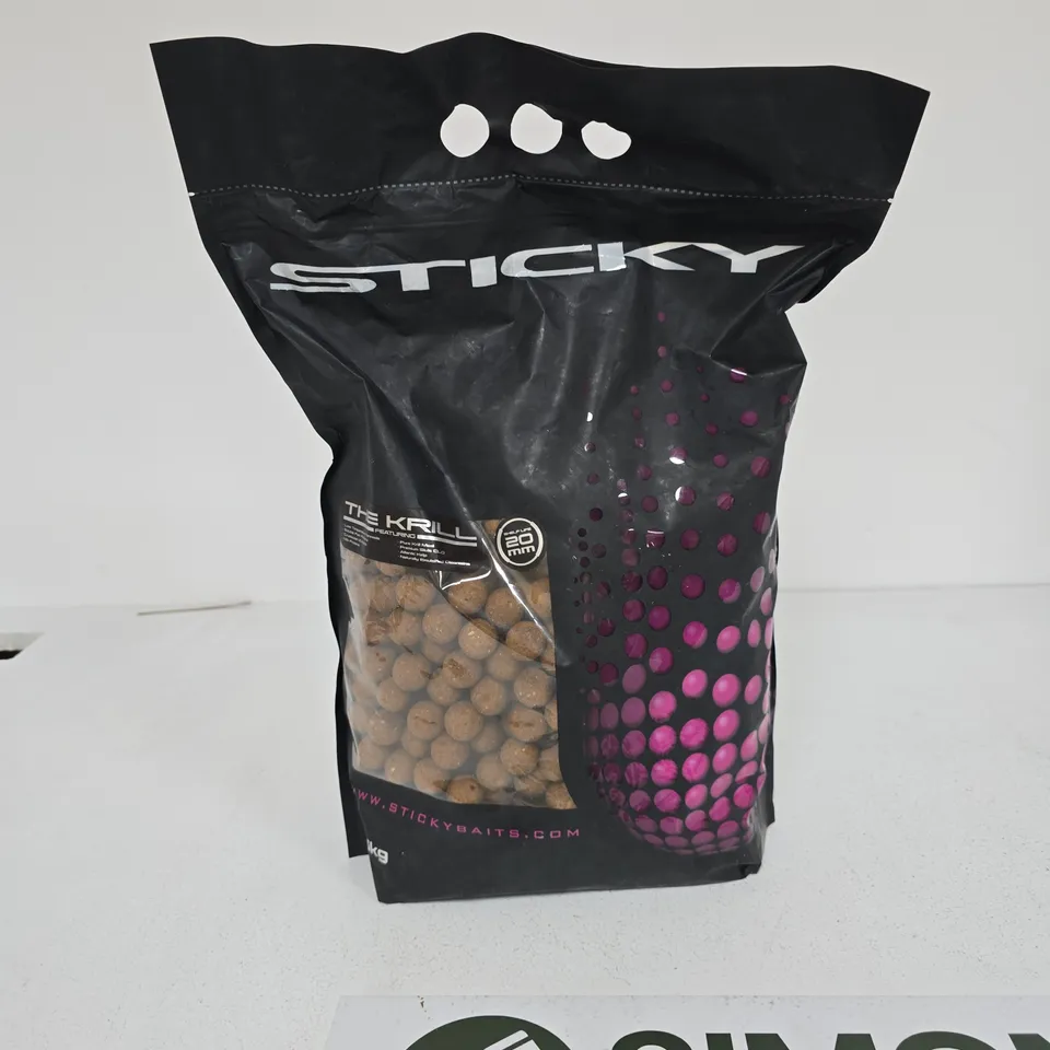 STICKY BAITS THE KRILL – 20MM PELLETS IN BLACK BAG 5KG