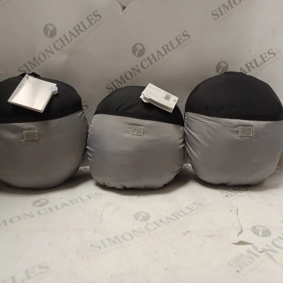 3 X MOTHERCARE COMPACT COSYTOES IN ASSORTED COLOURS 