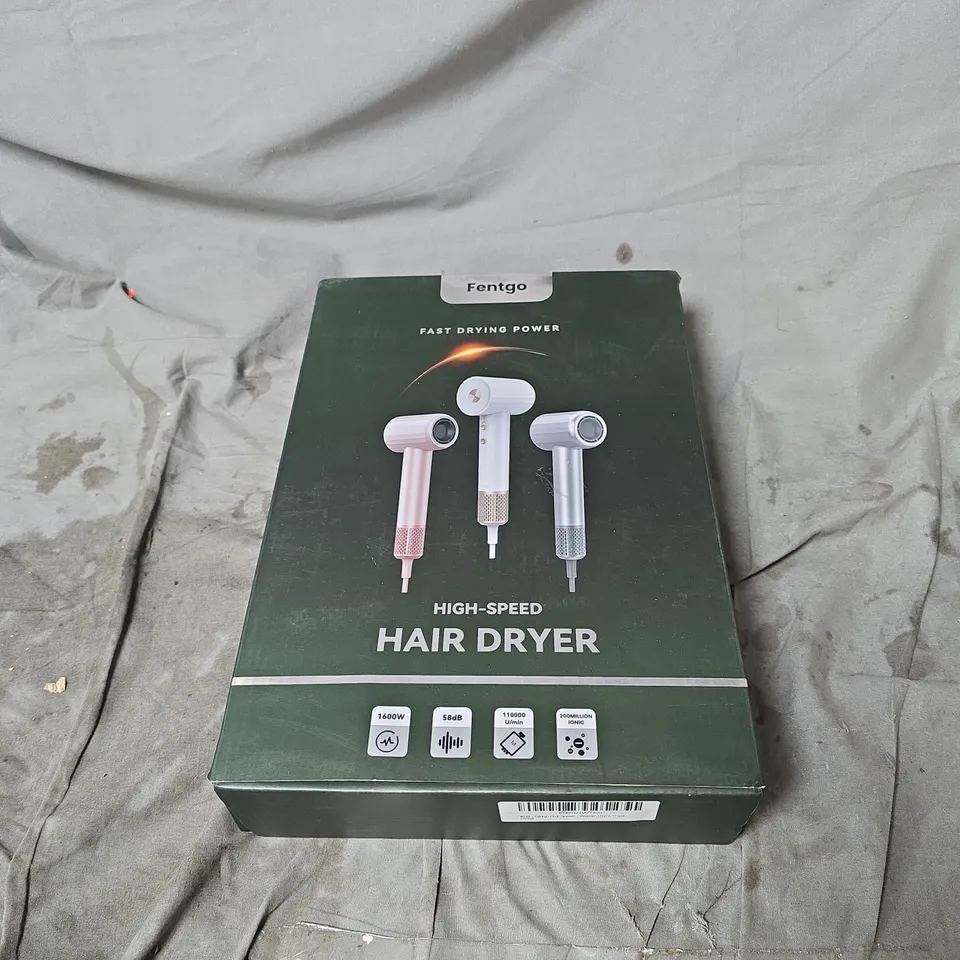 FENTGO HIGH SPEED HAIR DRYER BOXED