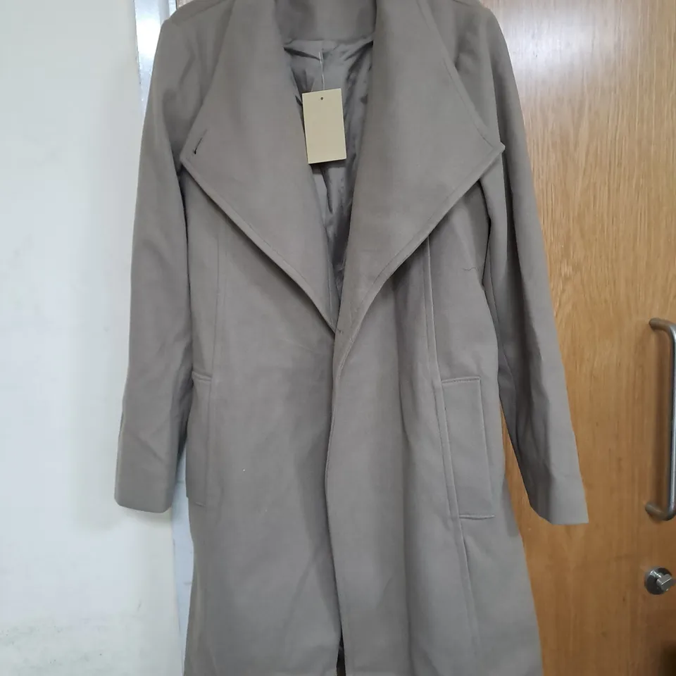 WLFRED FREE LADIES LONG COAT - CAMEL - SIZE 16