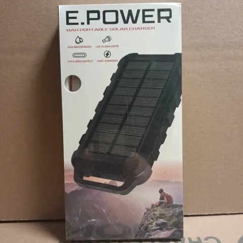 E.POWER 26800MAH SOLAR POWER BANK