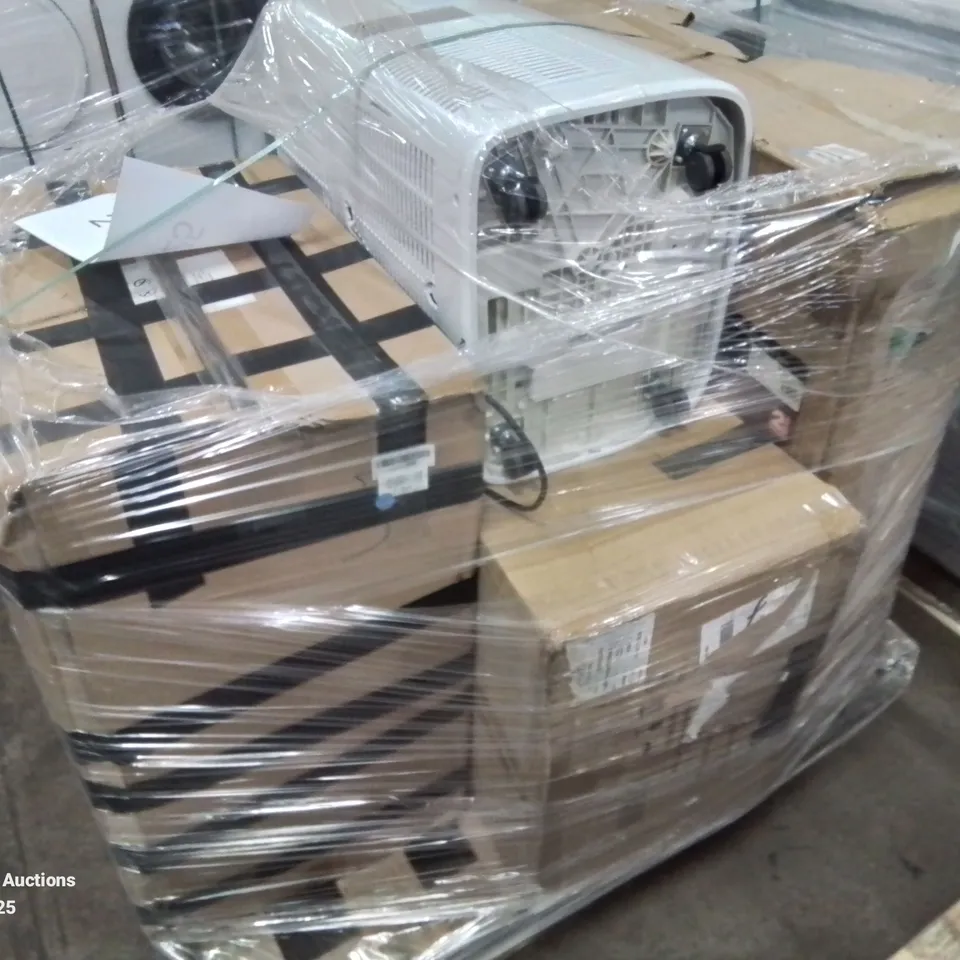 PALLET OF APPROXIMATELY 4 UNPROCESSED RAW RETURN HOUSEHOLD AND ELECTRICAL GOODS TO INCLUDE;