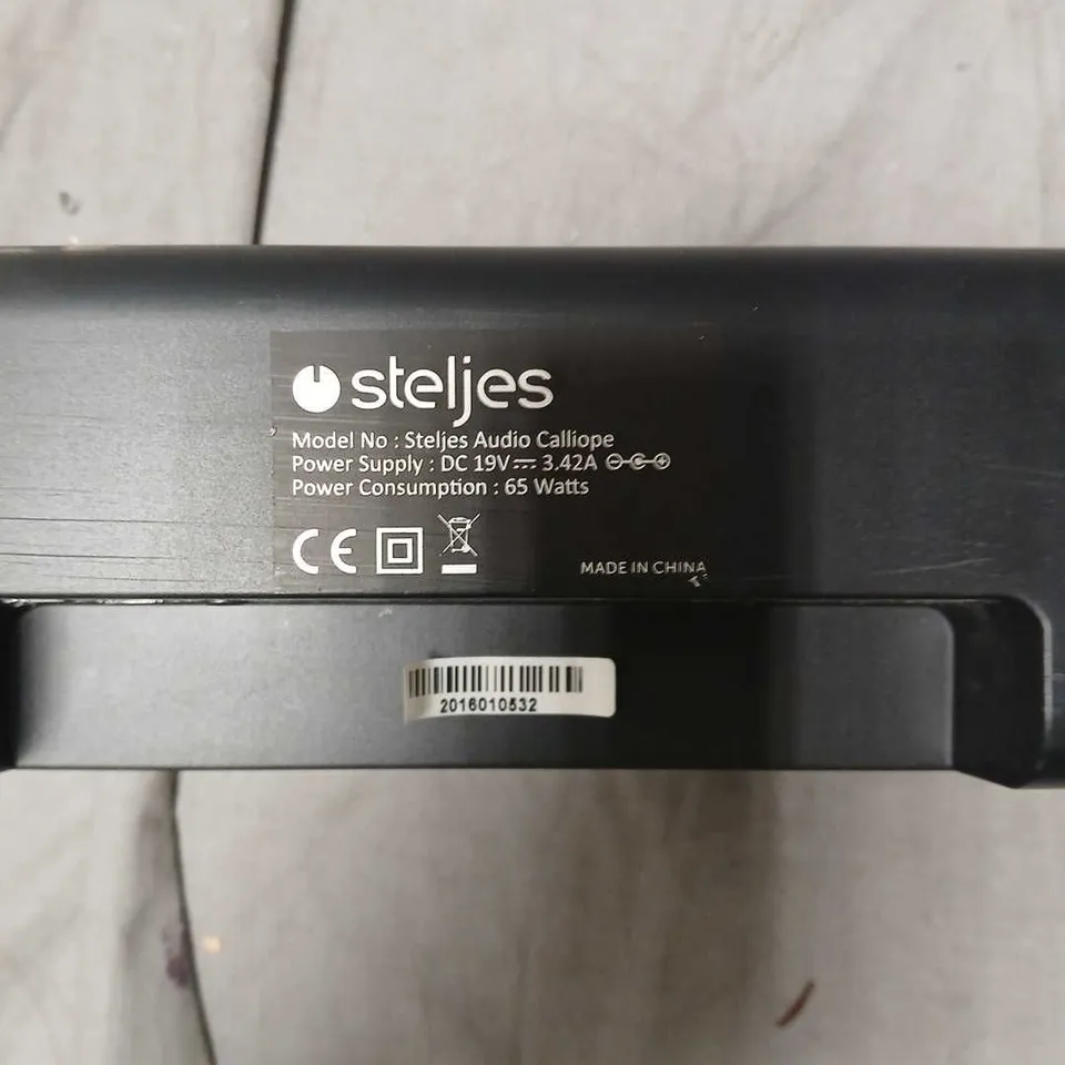 STELJES AUDIO CALLIOPE SOUNDBAR – BLACK 