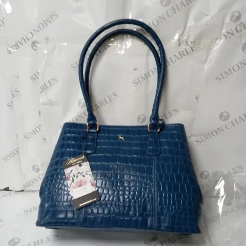BLUE ASHWOOD LUXURY LEATHER HANDBAG