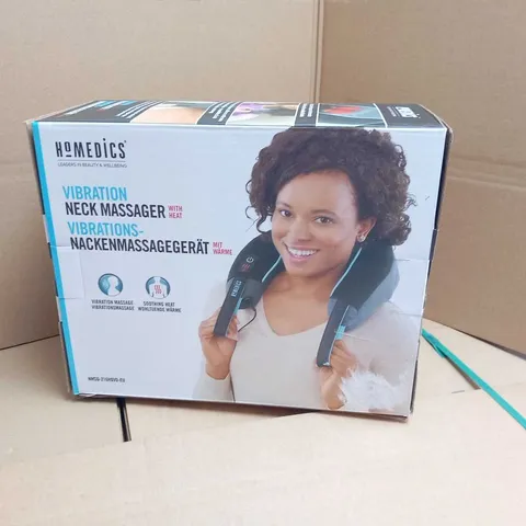 BRAND NEW BOXED HOMEDICS VIBRATION NECK MASSAGER WITH HEAT