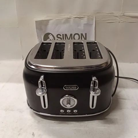 TOWER T20065BLK TOASTER